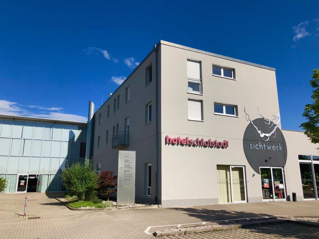 Hotel Schlafstadt Eimeldingen Exteriör bild